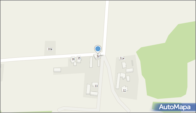 Chocicz, Chocicz, 34, mapa Chocicz