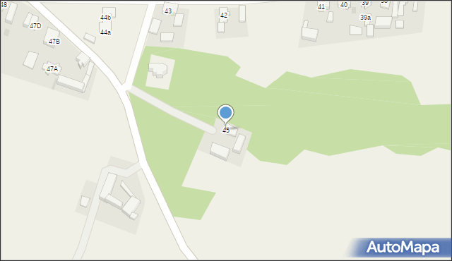 Chocicz, Chocicz, 45, mapa Chocicz