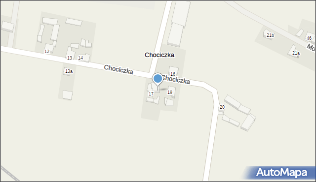 Chociczka, Chociczka, 18, mapa Chociczka