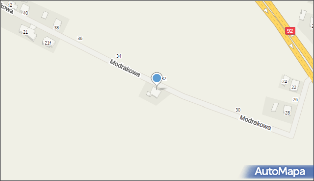 Chociczka, Chociczka, 21l, mapa Chociczka