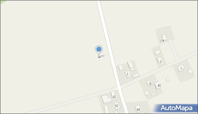 Chocielewko, Chocielewko, 1a, mapa Chocielewko