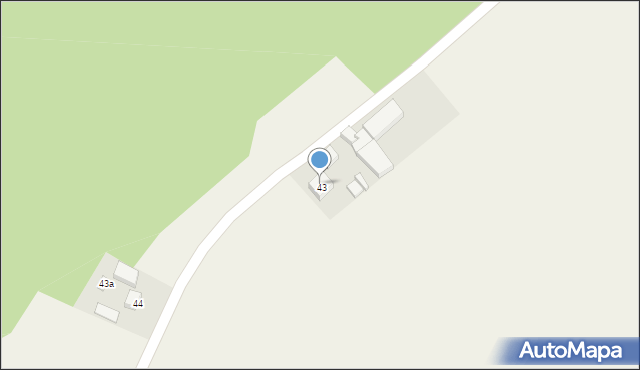 Chocielewko, Chocielewko, 43b, mapa Chocielewko