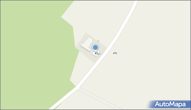Chocielewko, Chocielewko, 45a, mapa Chocielewko