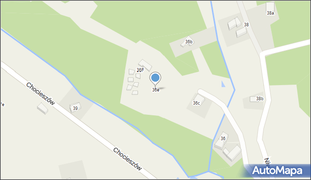 Chocieszów, Chocieszów, 36e, mapa Chocieszów