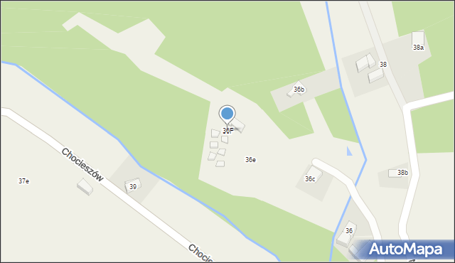 Chocieszów, Chocieszów, 36F, mapa Chocieszów