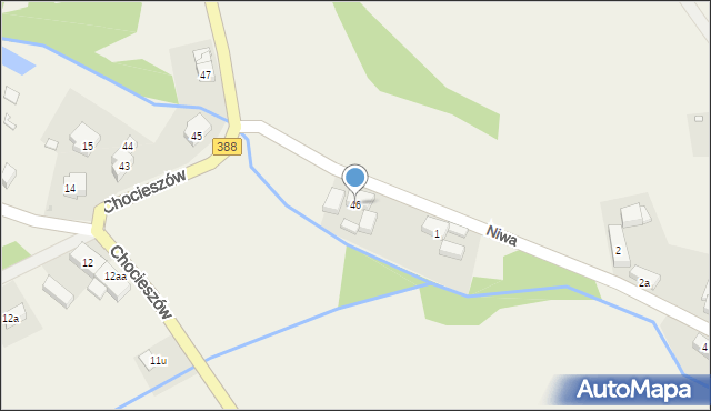 Chocieszów, Chocieszów, 46, mapa Chocieszów