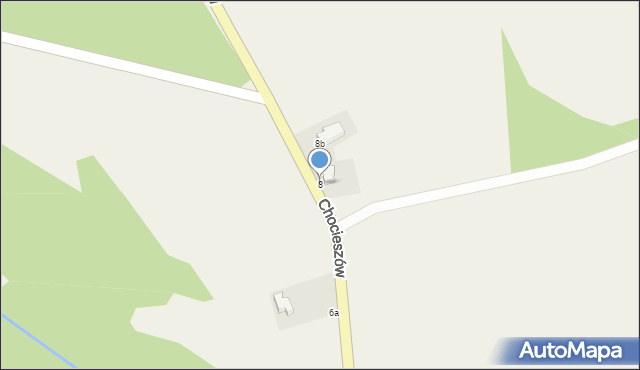 Chocieszów, Chocieszów, 8, mapa Chocieszów