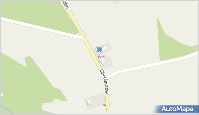 Chocieszów, Chocieszów, 8a, mapa Chocieszów