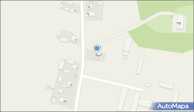 Chocimów, Chocimów, 75C, mapa Chocimów