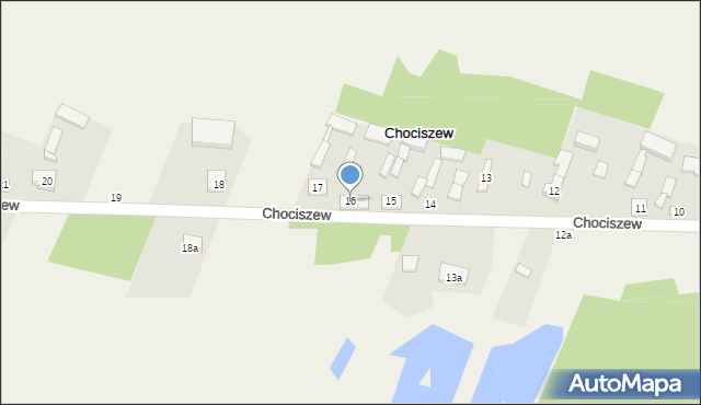 Chociszew, Chociszew, 16, mapa Chociszew