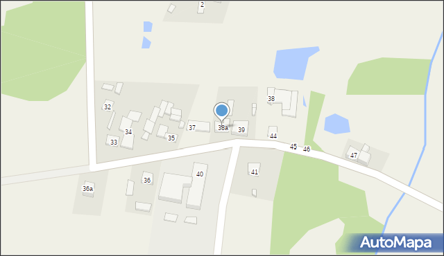 Chociszew, Chociszew, 38a, mapa Chociszew