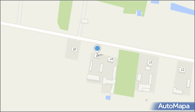 Chociszewo, Chociszewo, 15, mapa Chociszewo