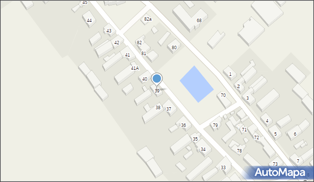 Chociszewo, Chociszewo, 39, mapa Chociszewo