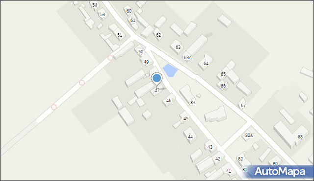 Chociszewo, Chociszewo, 47, mapa Chociszewo