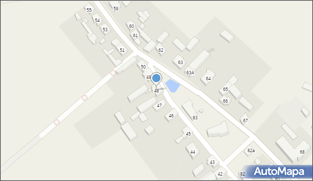 Chociszewo, Chociszewo, 48, mapa Chociszewo