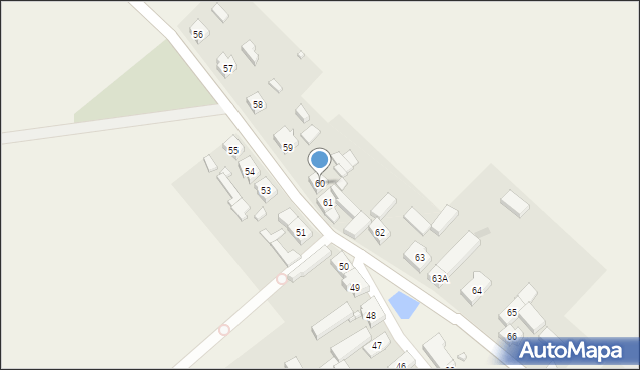 Chociszewo, Chociszewo, 60, mapa Chociszewo