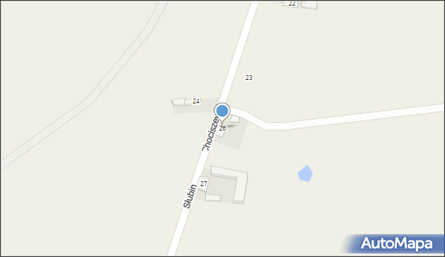 Chociszewo, Chociszewo, 26, mapa Chociszewo
