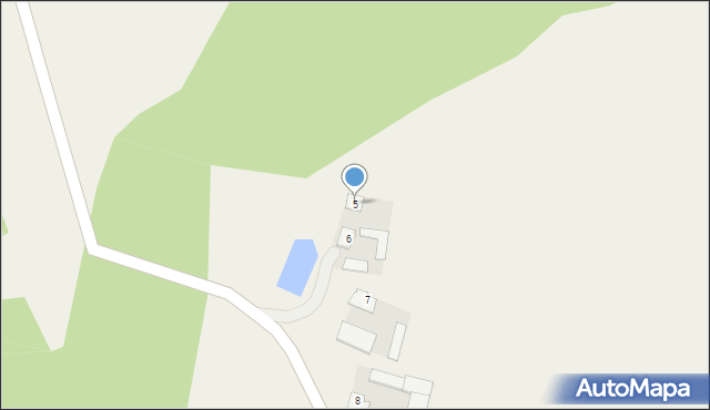 Chociszewo, Chociszewo, 5, mapa Chociszewo