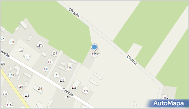 Chociw, Chociw, 130a, mapa Chociw