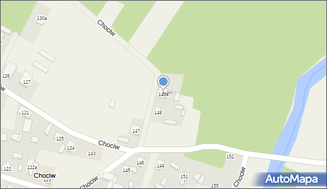 Chociw, Chociw, 148a, mapa Chociw