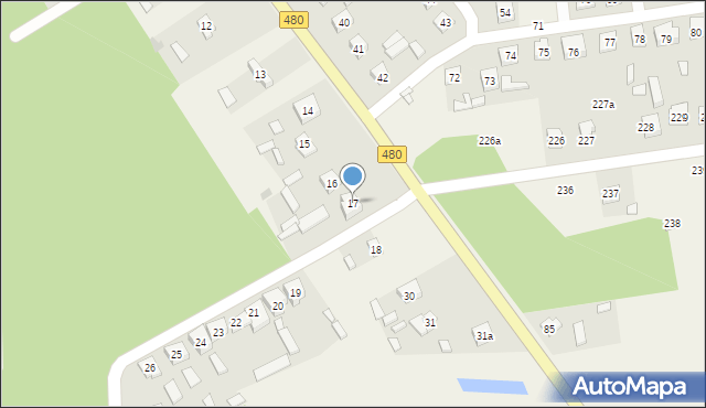 Chociw, Chociw, 17, mapa Chociw