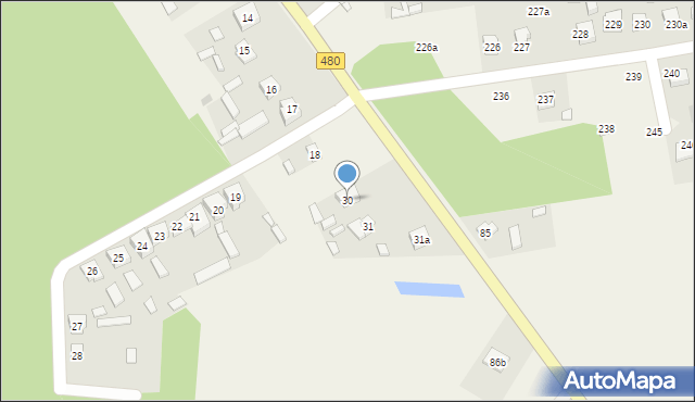 Chociw, Chociw, 30, mapa Chociw