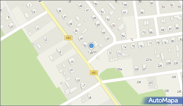 Chociw, Chociw, 42, mapa Chociw
