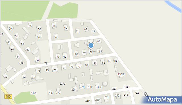 Chociw, Chociw, 66, mapa Chociw