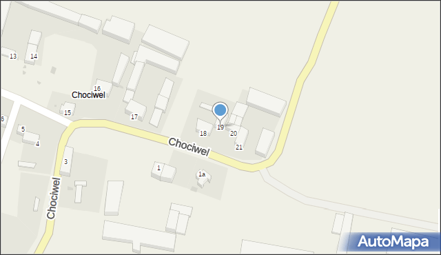 Chociwel, Chociwel, 19, mapa Chociwel