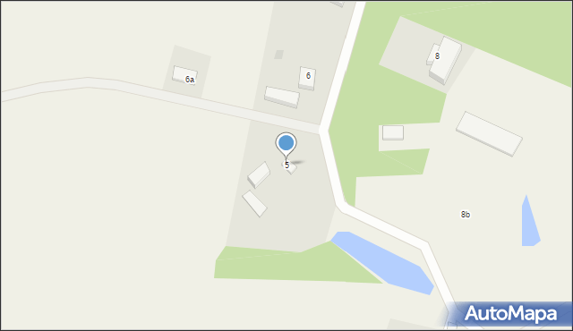 Choćmirówko, Choćmirówko, 5, mapa Choćmirówko
