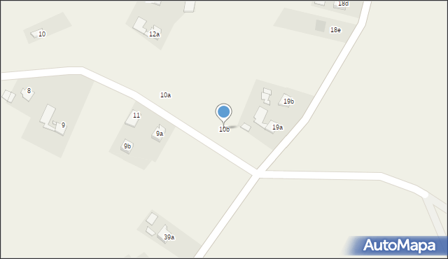 Chodaczów, Chodaczów, 10b, mapa Chodaczów