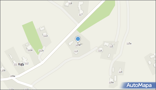 Chodaczów, Chodaczów, 113a, mapa Chodaczów