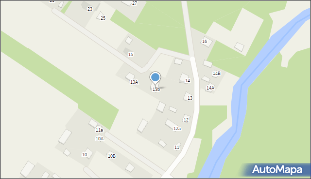 Chodków, Chodków, 13b, mapa Chodków