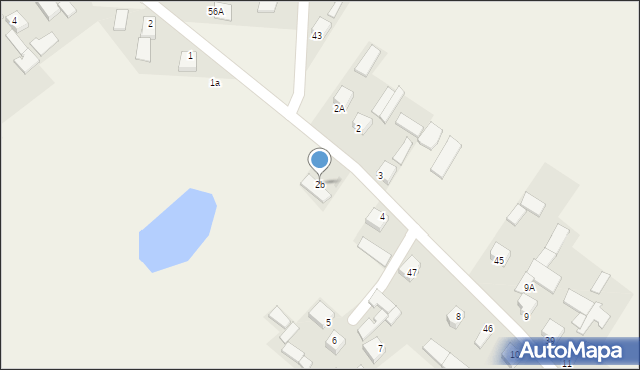 Chodków Stary, Chodków Stary, 2b, mapa Chodków Stary