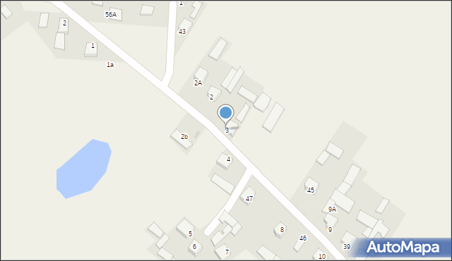 Chodków Stary, Chodków Stary, 3, mapa Chodków Stary