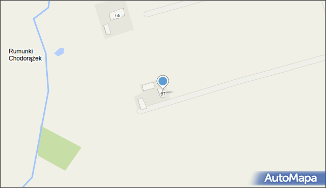 Chodorążek, Chodorążek, 67, mapa Chodorążek
