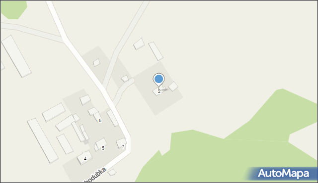 Chodubka, Chodubka, 2, mapa Chodubka
