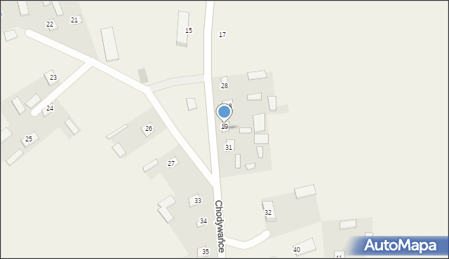 Chodywańce, Chodywańce, 30, mapa Chodywańce