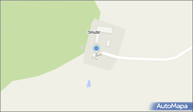 Chojane-Piecki, Chojane-Piecki, 14, mapa Chojane-Piecki