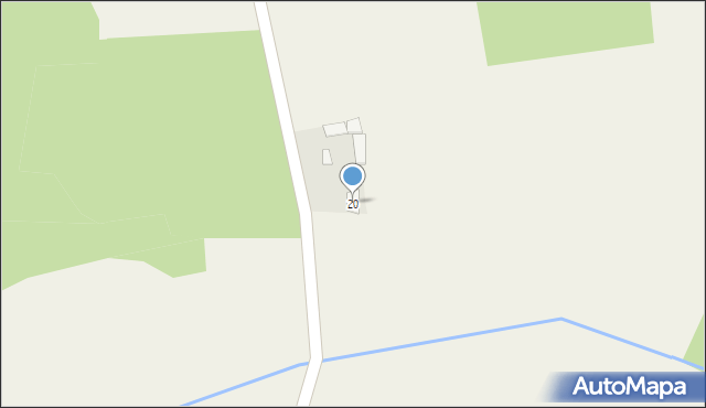 Chojeczno-Cesarze, Chojeczno-Cesarze, 20, mapa Chojeczno-Cesarze