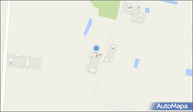 Chojeniec, Chojeniec, 16, mapa Chojeniec