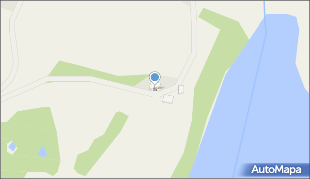Chojna, Chojna, 68, mapa Chojna
