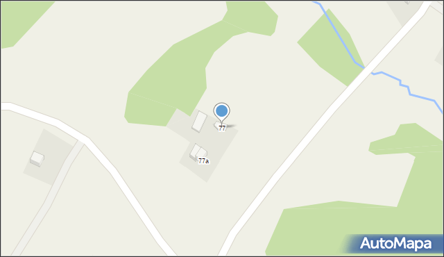 Chojnik, Chojnik, 77, mapa Chojnik