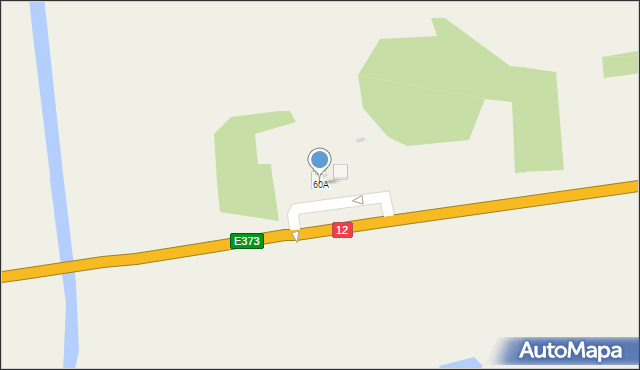 Chojno Nowe Drugie, Chojno Nowe Drugie, 60A, mapa Chojno Nowe Drugie