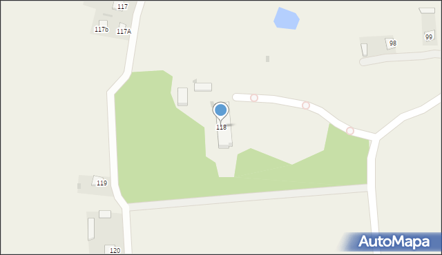 Chojno Nowe Pierwsze, Chojno Nowe Pierwsze, 118, mapa Chojno Nowe Pierwsze