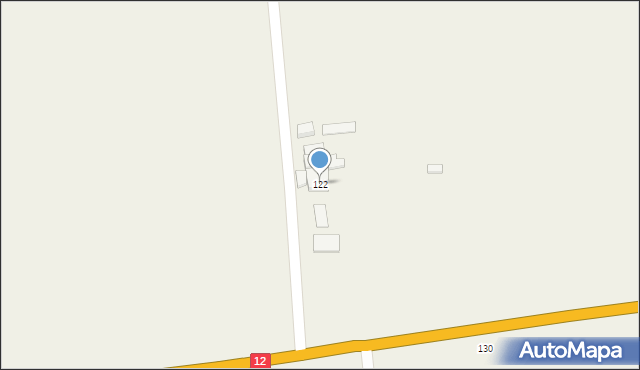 Chojno Nowe Pierwsze, Chojno Nowe Pierwsze, 122, mapa Chojno Nowe Pierwsze