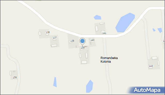 Chojno Nowe Pierwsze, Chojno Nowe Pierwsze, 139, mapa Chojno Nowe Pierwsze