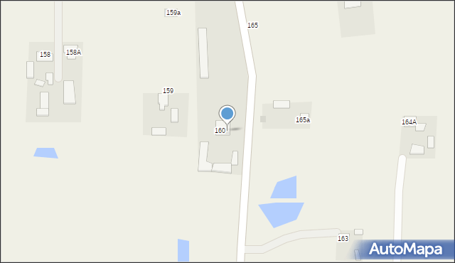 Chojno Nowe Pierwsze, Chojno Nowe Pierwsze, 160A, mapa Chojno Nowe Pierwsze