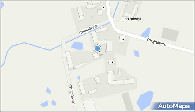 Chojnówek, Chojnówek, 3, mapa Chojnówek
