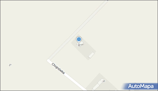 Chojnówka, Chojnówka, 12, mapa Chojnówka